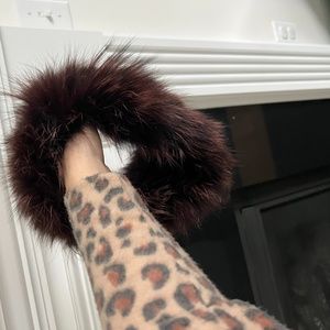 Real Fur Ear Warmer